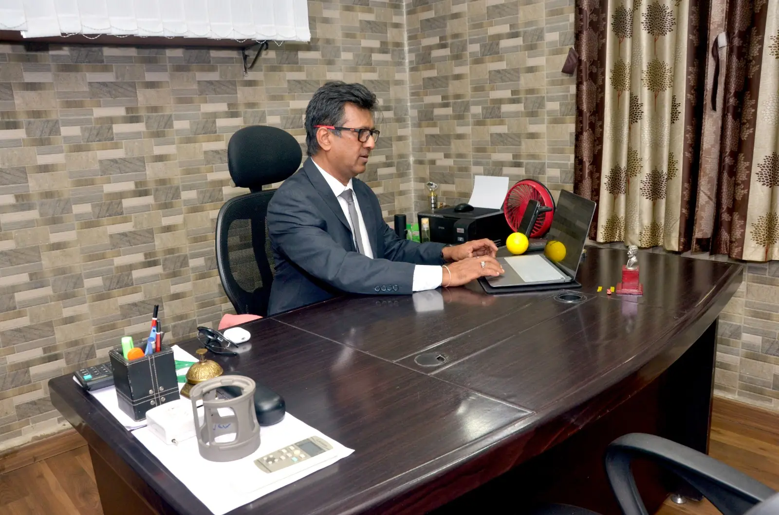 Shri Viren Gathani - Founder of Apurvi Industries, stainless steel pipe manufacturer Ahmedabad